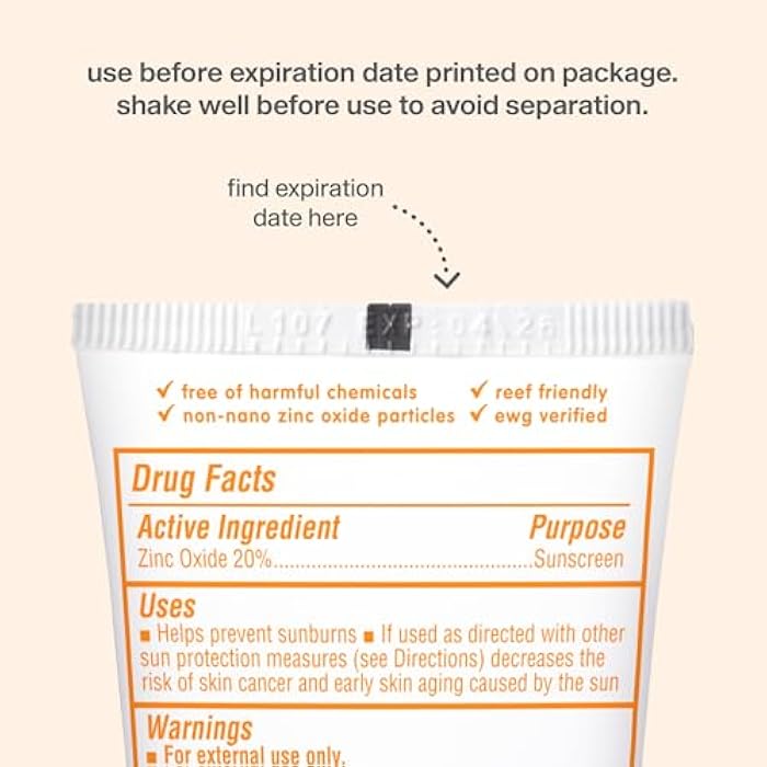 Thinkbaby SPF 50+ Baby Sunscreen, 3 Oz. – Safe, Natural Mineral Sun Cream for Babies - Water Resistant, Broad Spectrum UVA/UVB Sun Protection – Vegan Sunscreen for Kids - Image 5